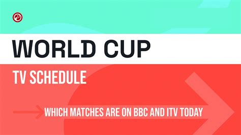 world cup tv schedule